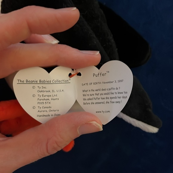 Ty Beanie Baby Puffer - Picture 2 of 8